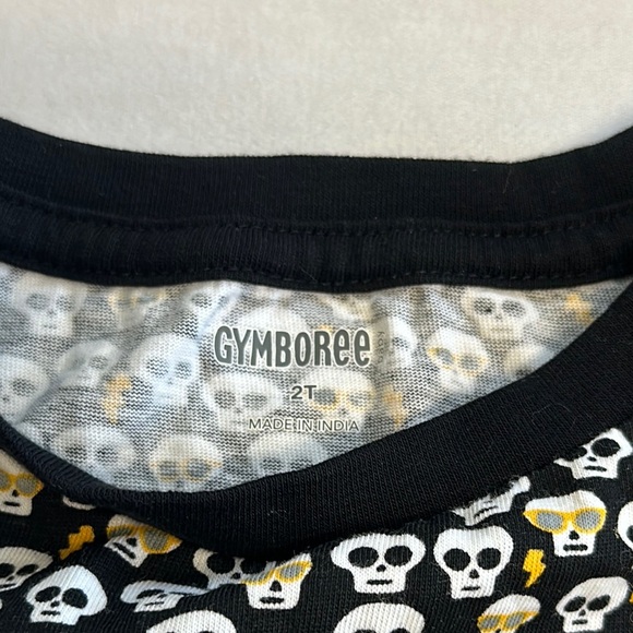 Gymboree - NWOT - Black and White Short Sleeve Tee - Picture 2 of 3